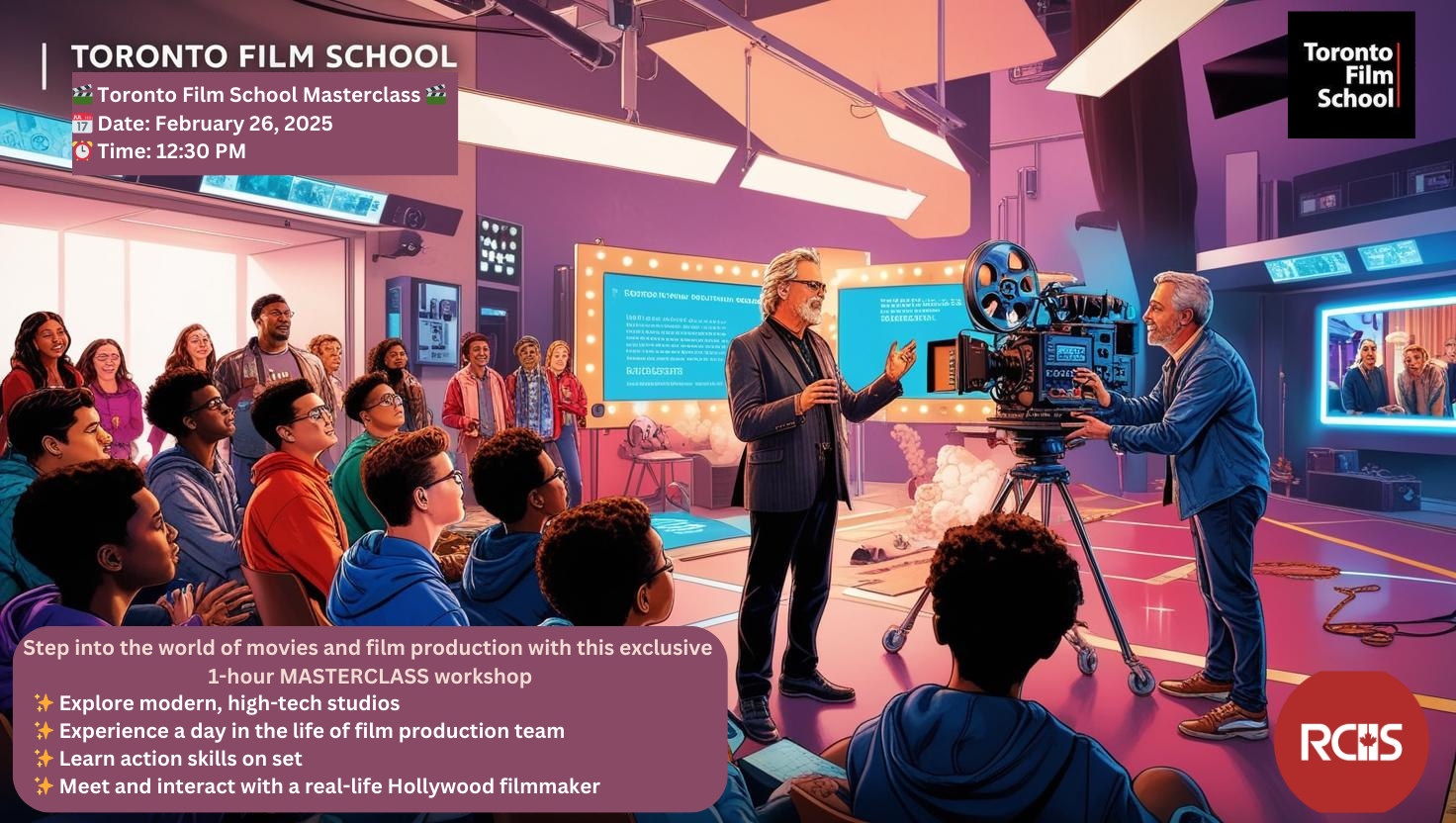 Toronto Film School masterclass